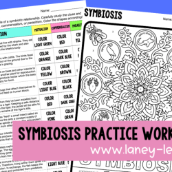 Symbiosis practice worksheet answer key