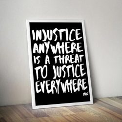 Injustice threat anywhere quote everywhere justice luther jr martin king doing brigham young die better than good live evil quotefancy