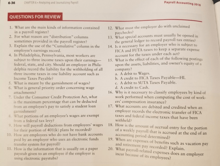 Chapter 12 payroll accounting working papers answers